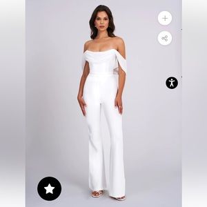Brand new white jumpsuit